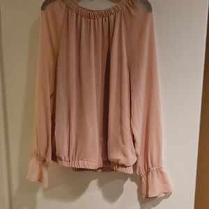 Nine West Blush Pink Women's Blouse